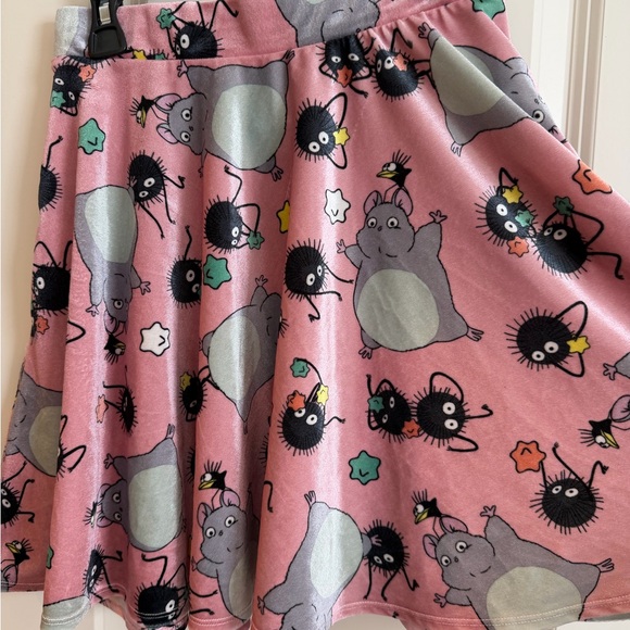 Spirited away ghibli pink skater skirt - Picture 3 of 7
